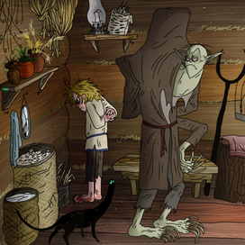 В углу постоит