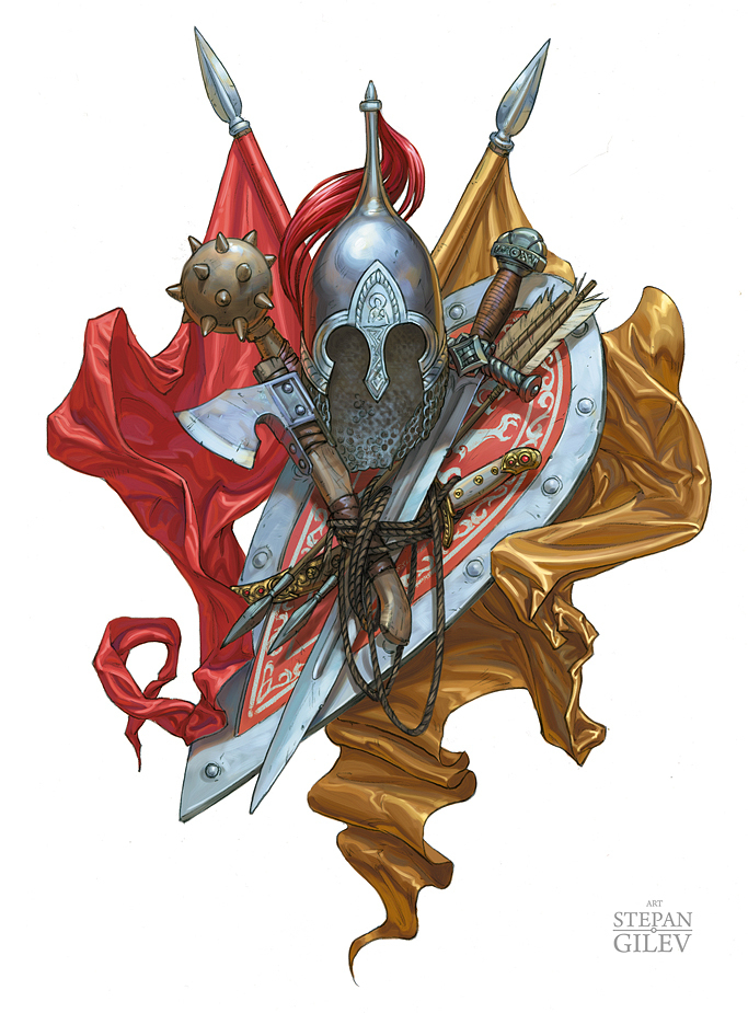 иллюстрация к книге Илья Муромец