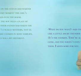 иллюстрация к сказке "Девочка с длинными руками"  