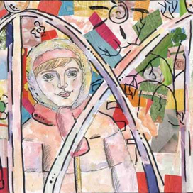 на остановке