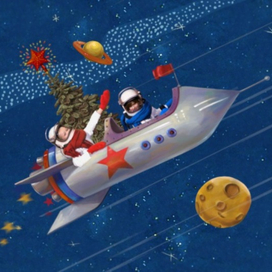 футаж для видеооткрытки 1 канал