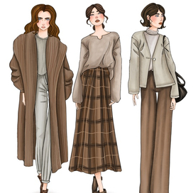 Fashion иллюстрация 