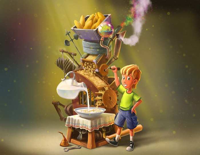 Аппарат для производства сухих завтраков