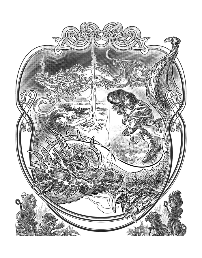 Эрто ,Илл.№05 к главе "Сражение у поющего ручья".