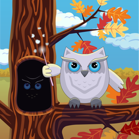 сова волшебница