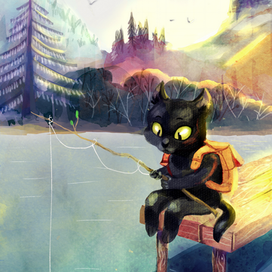 Утренняя рыбалка