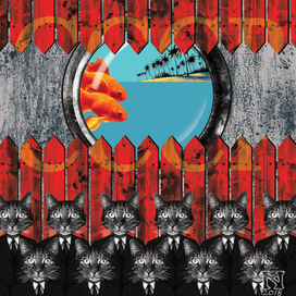 Иллюстрация к книге С.Курилова "Один в океане"