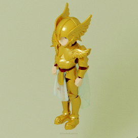 3D персонаж в изометрии