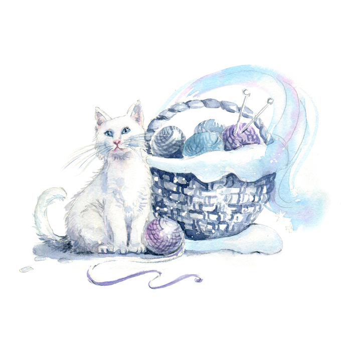 Иллюстрация-заставка для сказки Юлии Чернухиной "Спор"