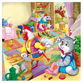 Как петух в печи...