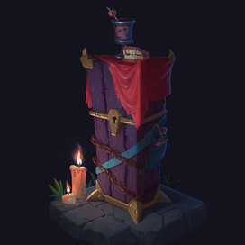 Props "Сундук вампира"