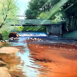 ,,Речка Резекне,,Латвия.