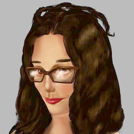 Woman with glasses