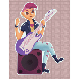 Рок-девочка