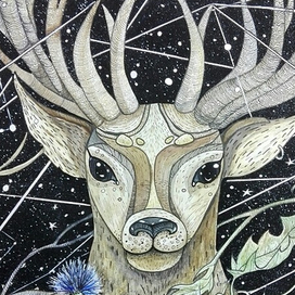 Просто олень.