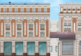 Гостиница "Националь" и "Ritz-Carlton Hotel"