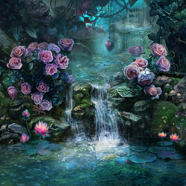 Волшебный водопад