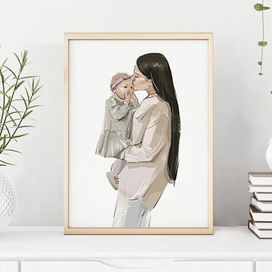 Семейная иллюстрация