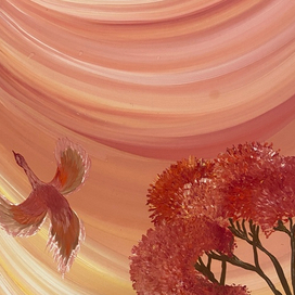 Чуть не сгорела в жару Жар Птица