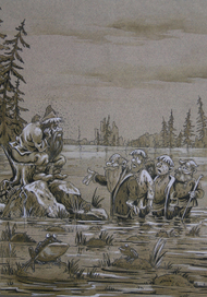 Иллюстрация. Салтыков-Щедрин "История одного города"