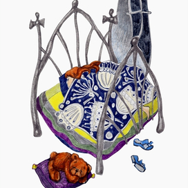 принцесса спит