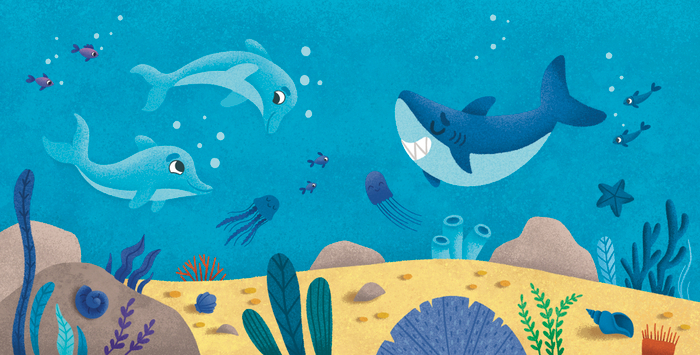 Морские животные 