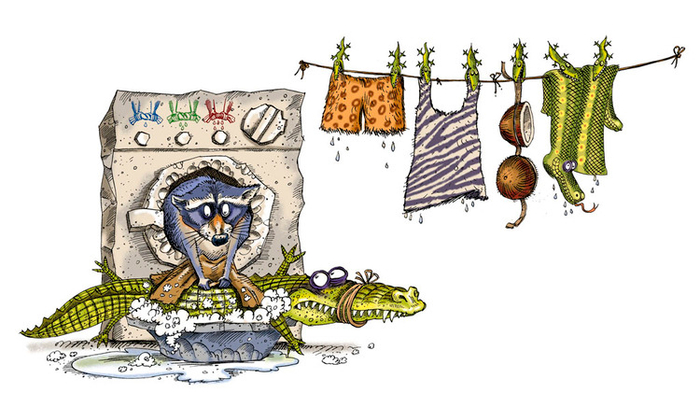 Иллюстрация к книге А. Усачёва «Первобытная история», издательство «Азбука», 2015 г.