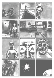 Раскадровка комикса