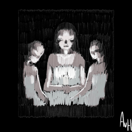 Трио при свечке