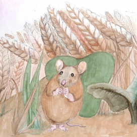 Мышка в поле