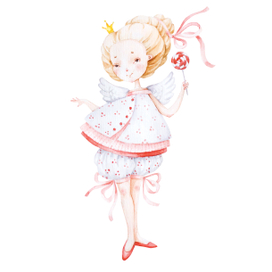 Скрапбумага "Маленькие принцессы"