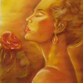 ЖЕНЩИНА И РОЗА