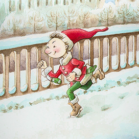 Новогодняя открытка