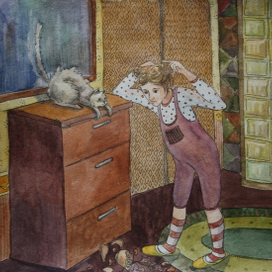 Иллюстрация к календарю 2014. Овен