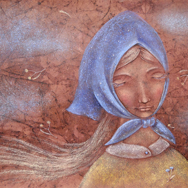 Синий платочек