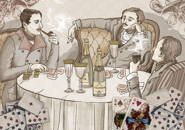 журнал *Casino Style*. Статья про Лермонтова