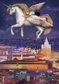 Над крышами Москвы