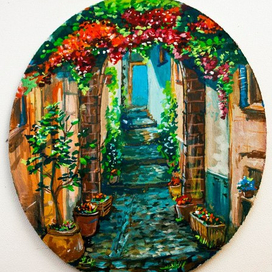 греческая улочка