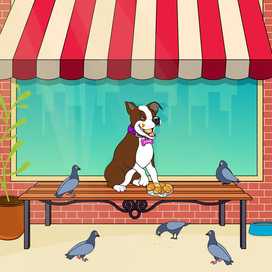 Иллюстрация к детской книге "I'm A Star"