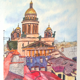 Крыши петербурга