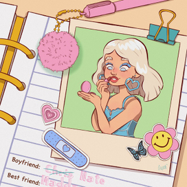 Fan art: Euphoria (Cassie)