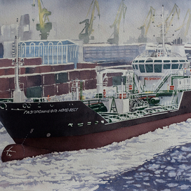 Танкер Газпром Норд Вест 