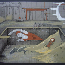 Заброшенный бассейн