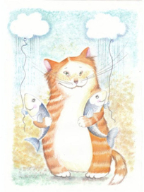 Год кота.Рыбы