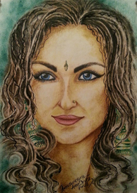 портрет подруги