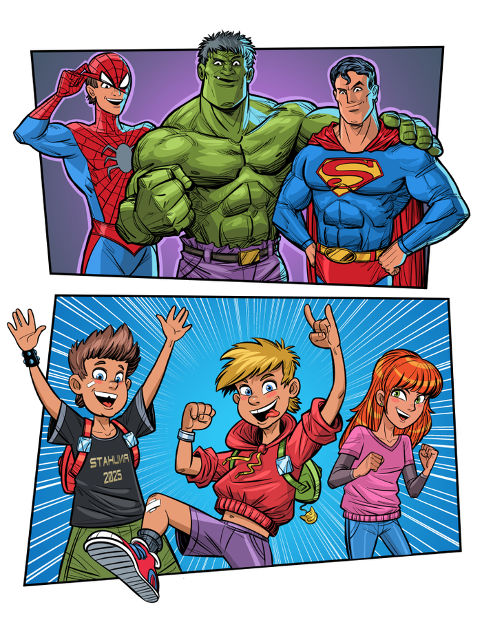 Юные супергерои