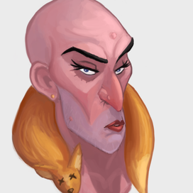 Старик, притворяющийся старухой