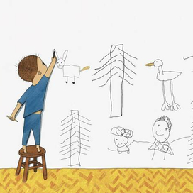 Рисунок на стене