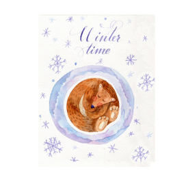 Зимняя открытка