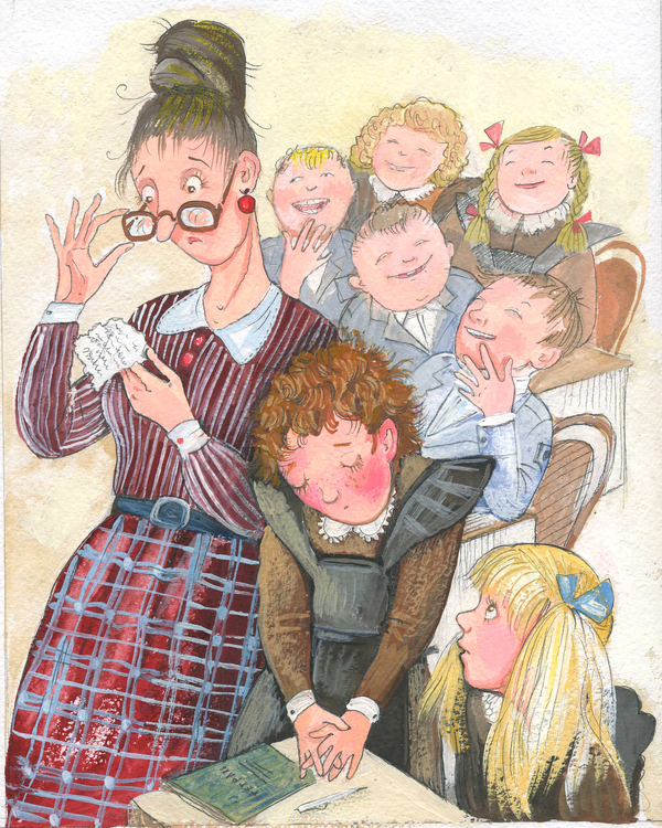 Люси в школе